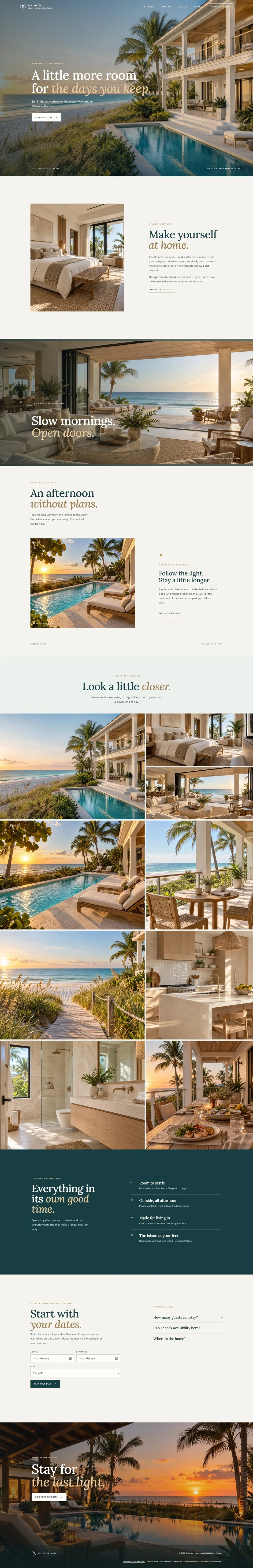 Vacation Rental demo preview
